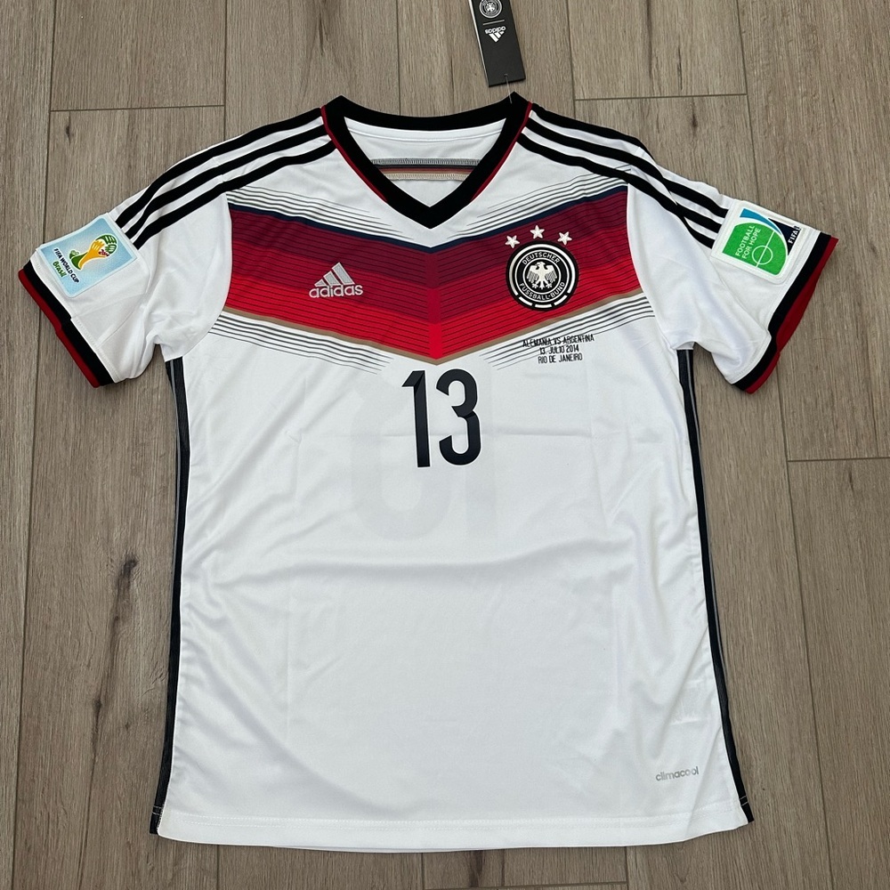 Germany Muller Soccer Jersey 2014 Final
